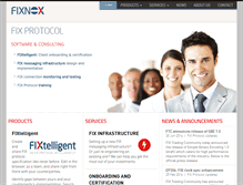 Tablet Screenshot of fixnox.com